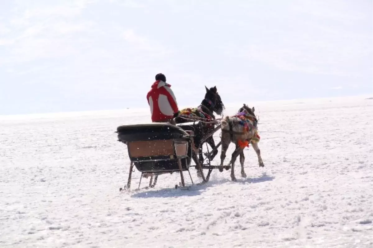 Çıldır Gölüne Yerli Turist Akını