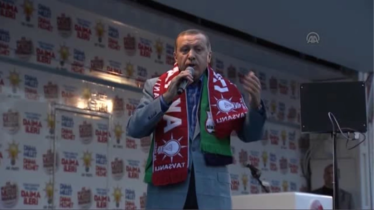 Erdoğan: "Kargalar bile size güler" -