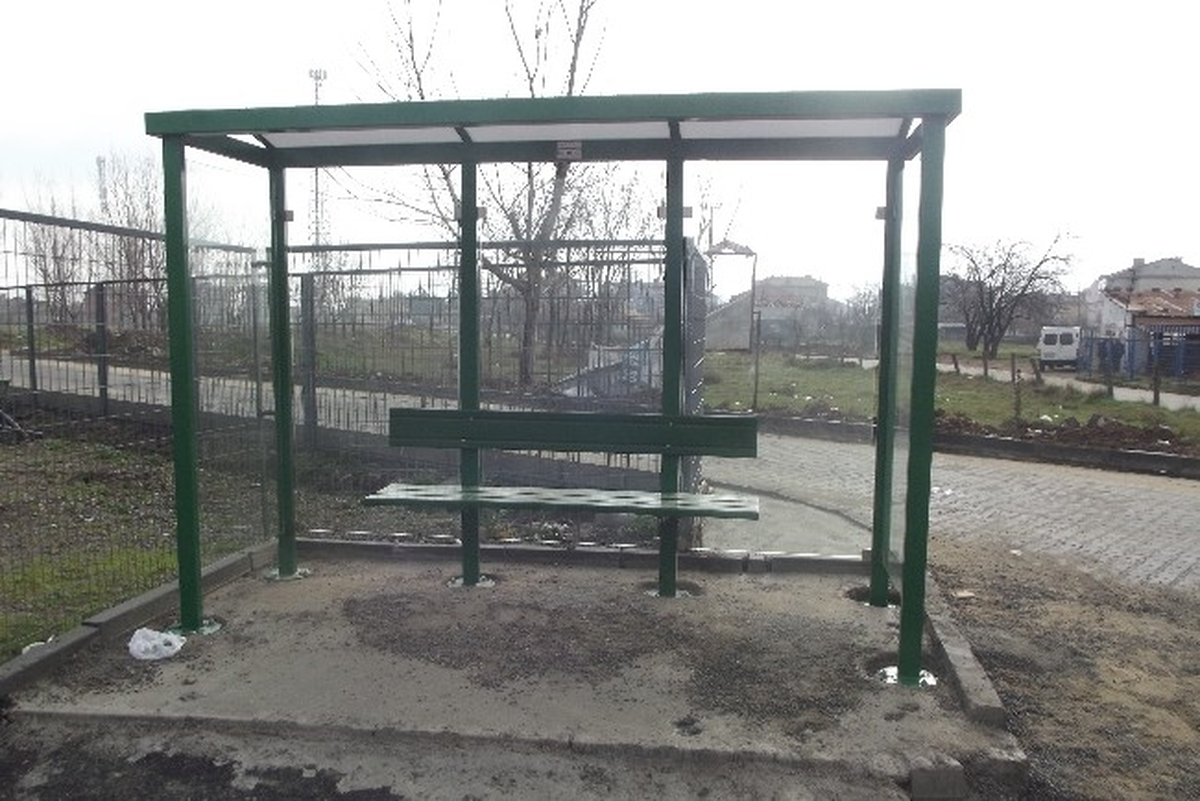 Muratı\'ya Yeni Minibüs Durakları Yapıldı