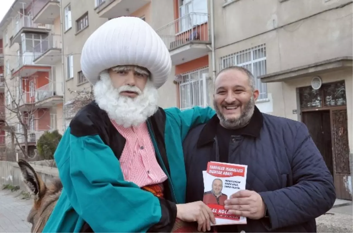 Nasreddin Hocalı Seçim Kampanyası