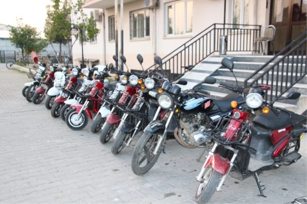 Nazilli\'de Motosiklet Hırsızlarına Büyük Darbe