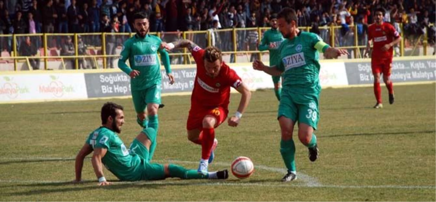 Yeni Malatyaspor- Kırklarelispor: 1-1