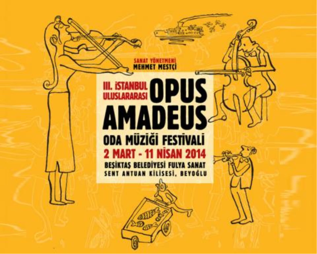 3. İstanbul Uluslararası Opus Amadeus Oda Müziği Festivali