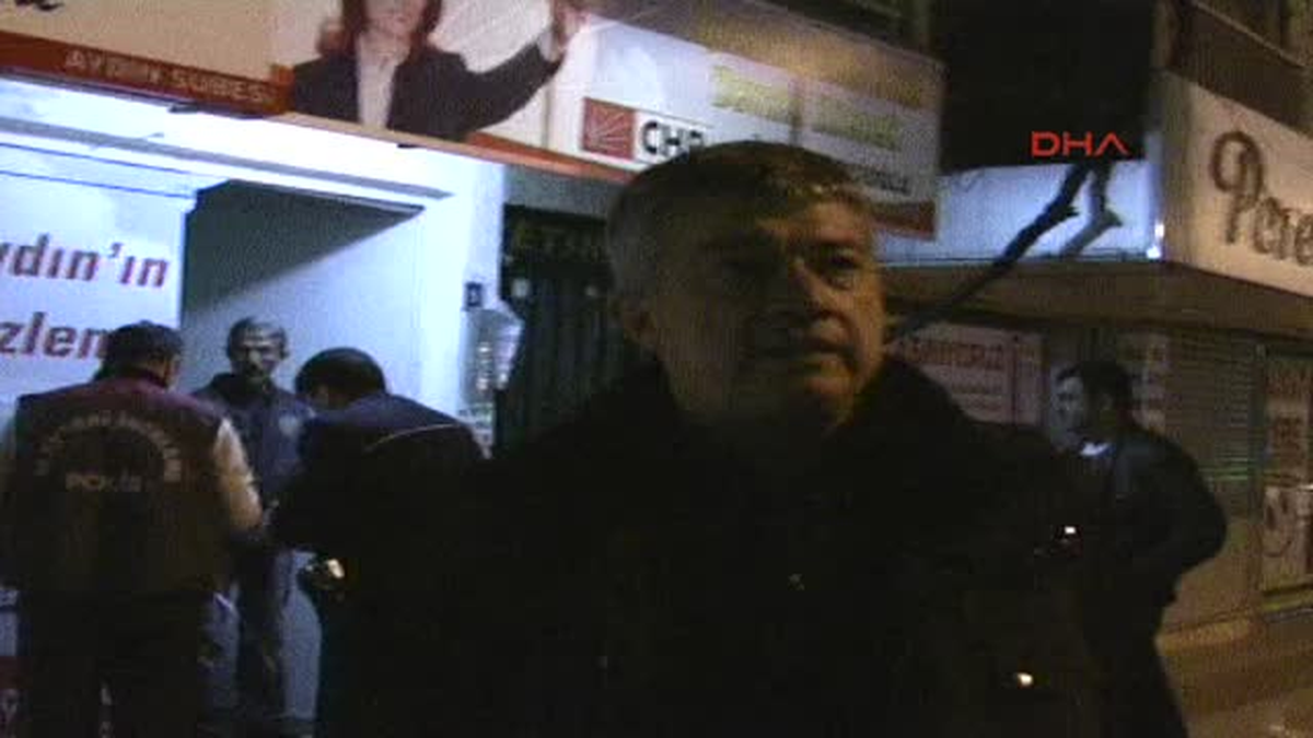 Aydın\'da CHP Seçim Bürosuna Saldırı