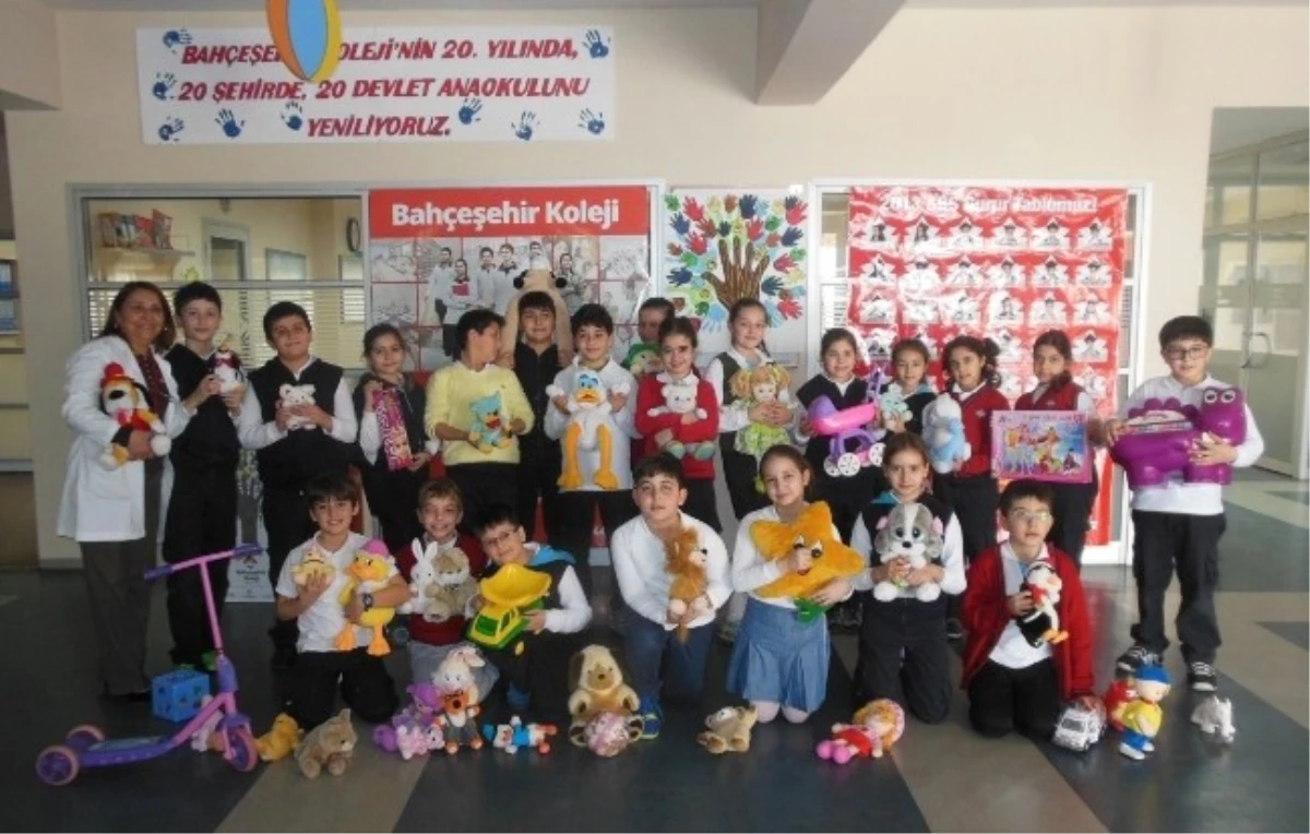 Bahçeşehir Koleji Anaokulu Yenileme Projesine Mersin\'de Devam Ediyor