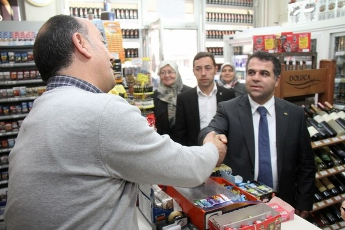Başkan Aksoy, Seçim Gezilerinde