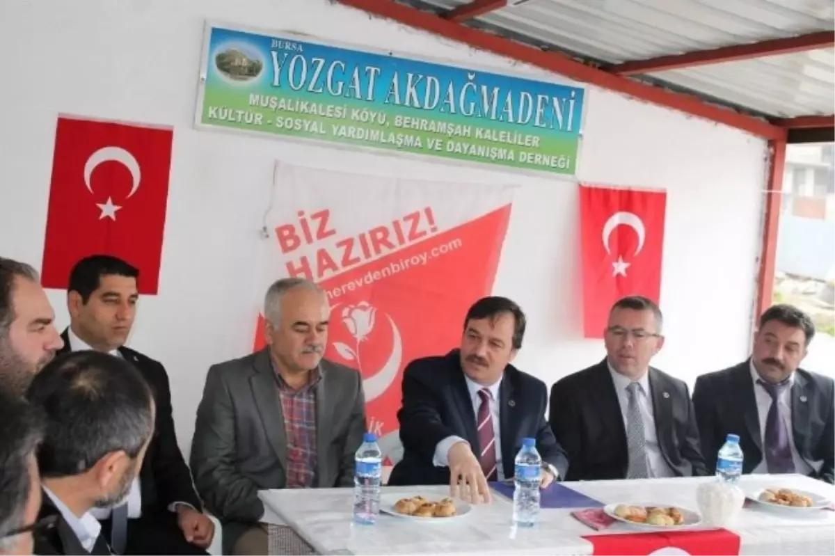 BBP Yıldırım Belediye Başkan Adayı Özkılıç\'tan Yozgatlılara Ziyaret