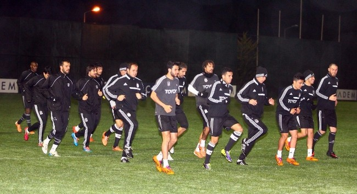 Beşiktaş, Antalyaspor Maçının Hazırlıklarını Sürdürdü