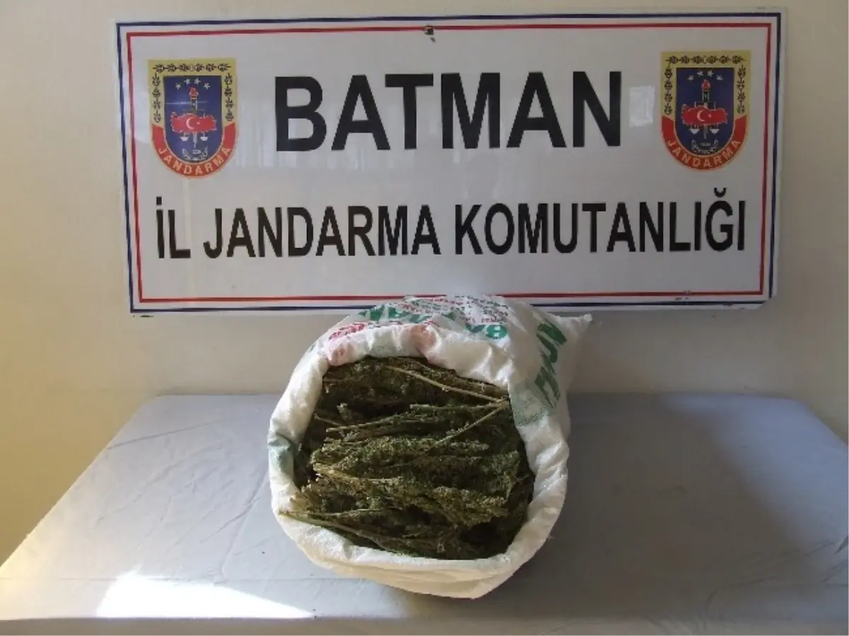 Batman\'da Çuvaldan 11 Kilo Kubar Esrar Çıktı