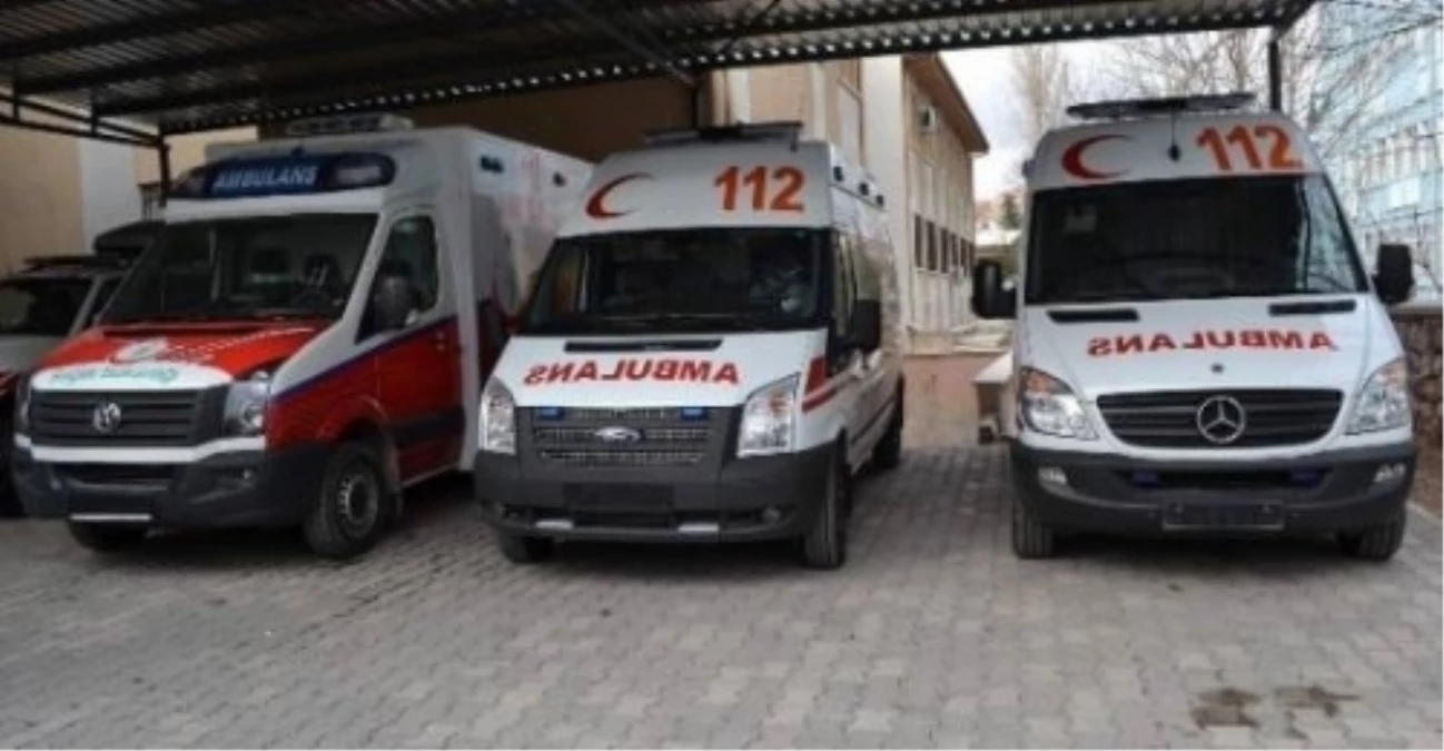 Gümüşhane\'ye 4 Yeni Ambulans