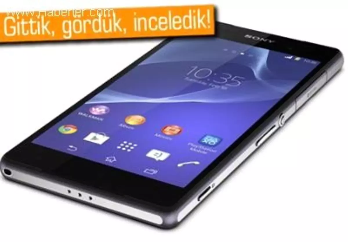 Mwc 2014: Sony Xperia Z2\'yi Denedik!