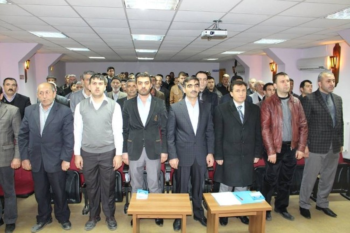 Oltu AK Parti İlçe Teşkilatı Sandık Kurulu Üyesi Toplantısı Yaptı