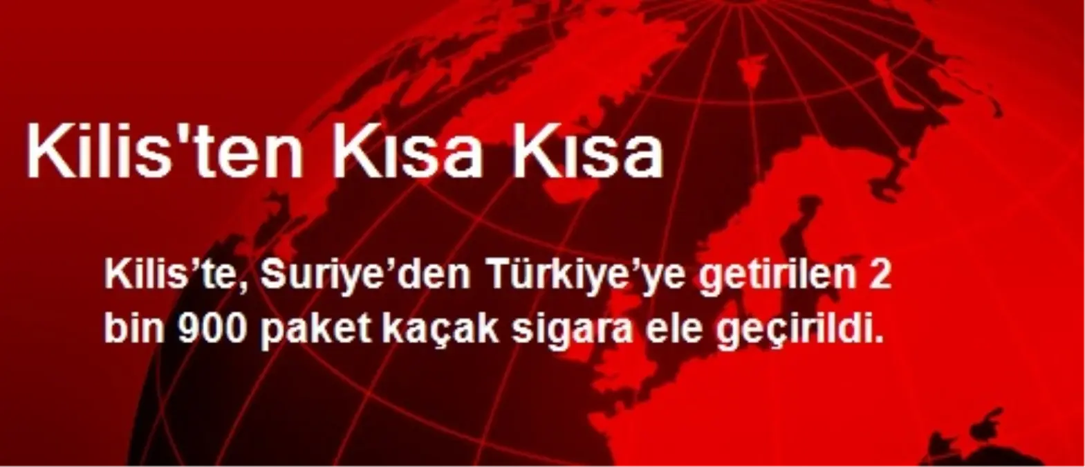 Kilis\'ten Kısa Kısa