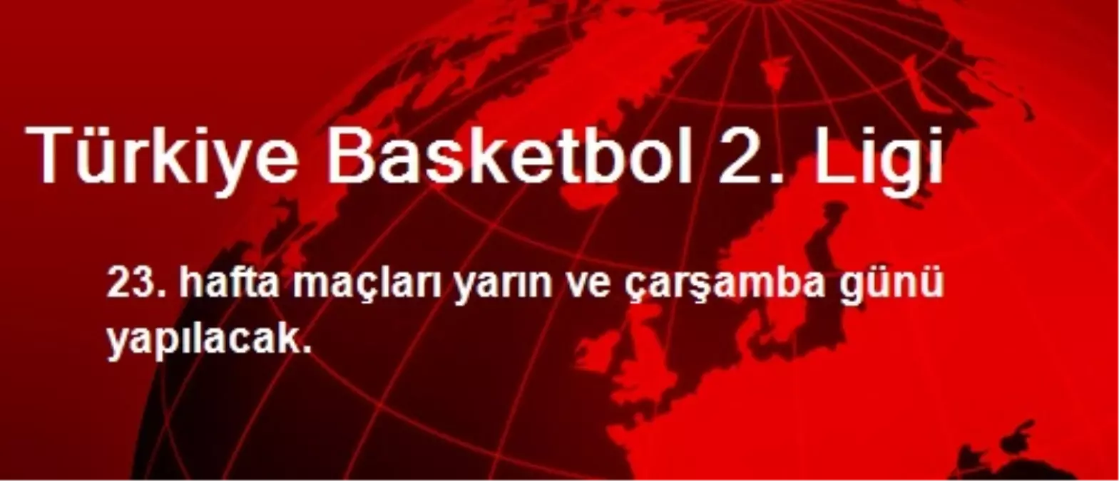 Türkiye Basketbol 2. Ligi