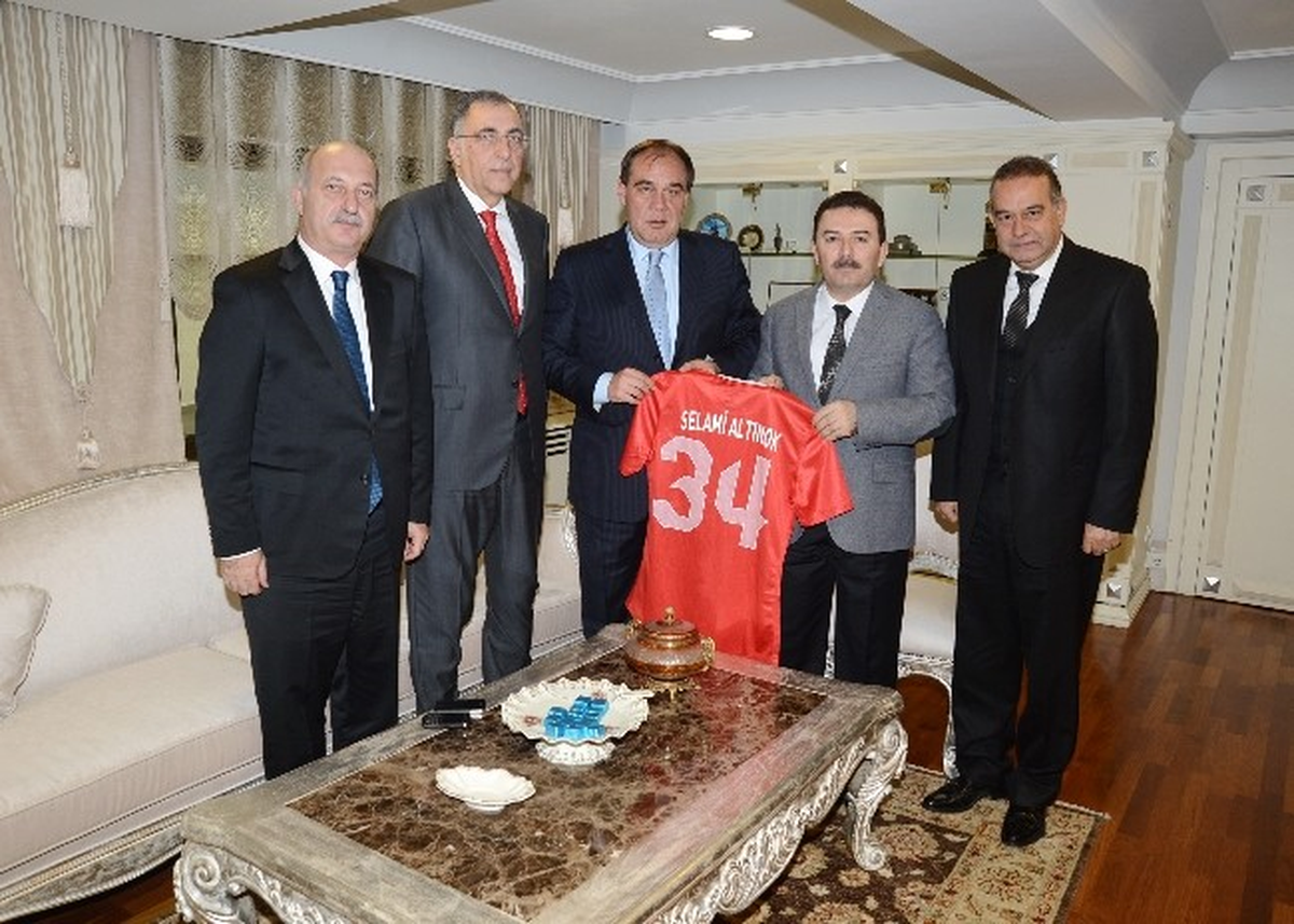 Tff, Selami Altınok\'u Ziyaret Etti