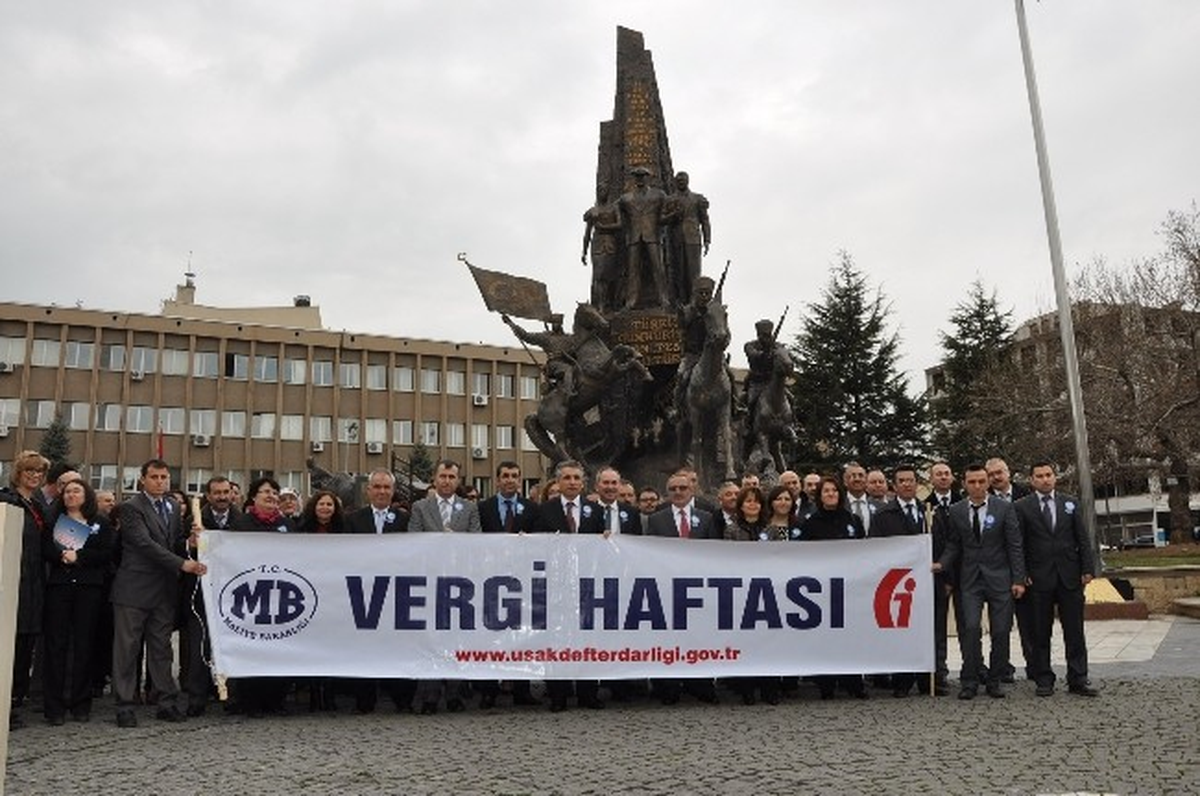 Uşak\'ta "Vergi Haftası" Kutlamaları Başladı