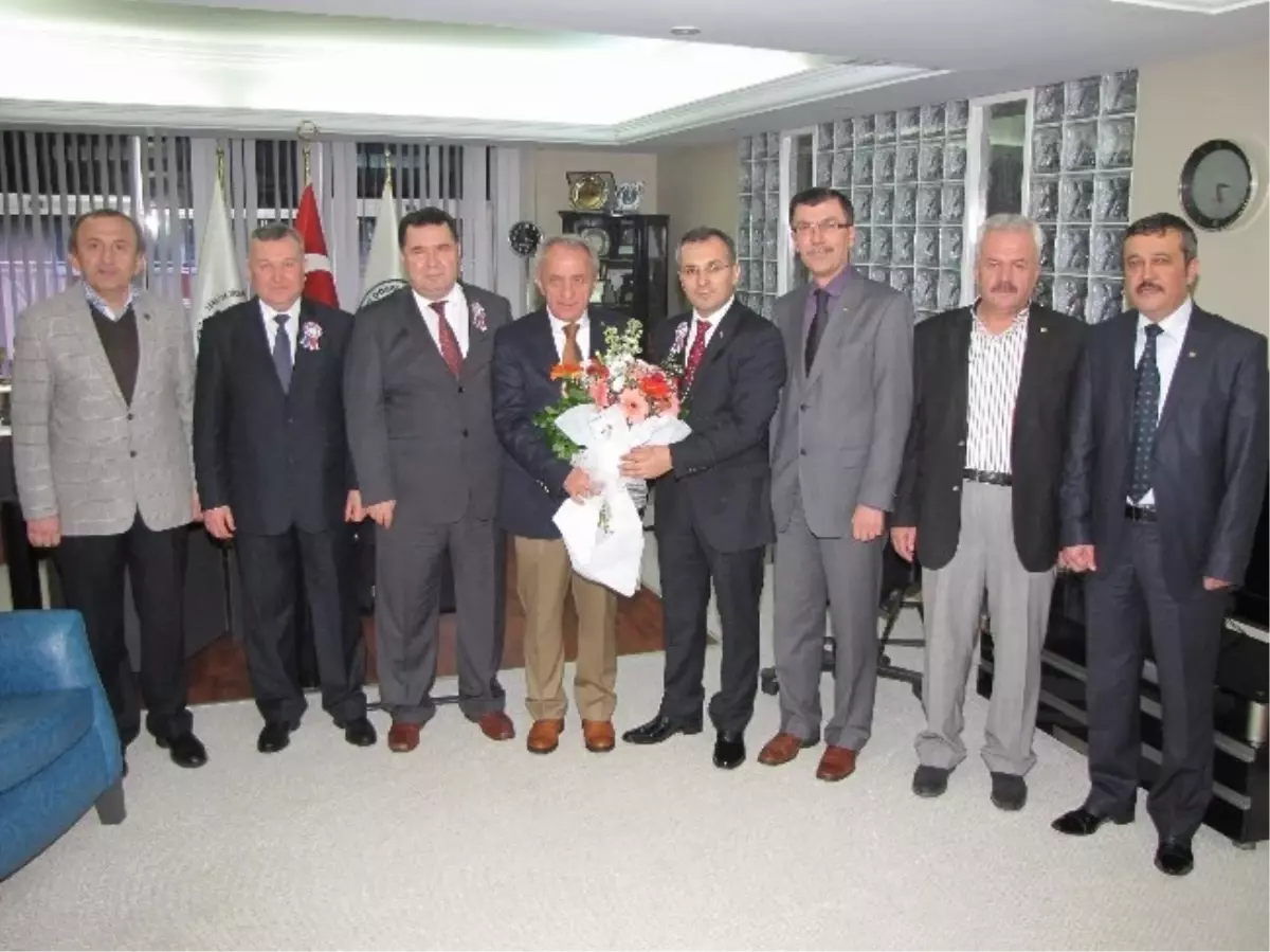 Vergi Dairesi Başkanı Çakan\'dan Manisa Tso\'ya Ziyaret