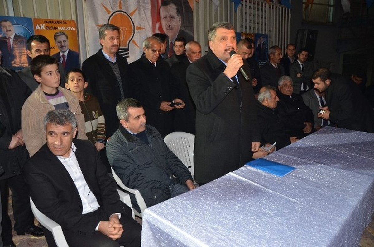 Ak Parti, Battalgazi Mahallesi\'nde Seçim Toplantısı Yaptı