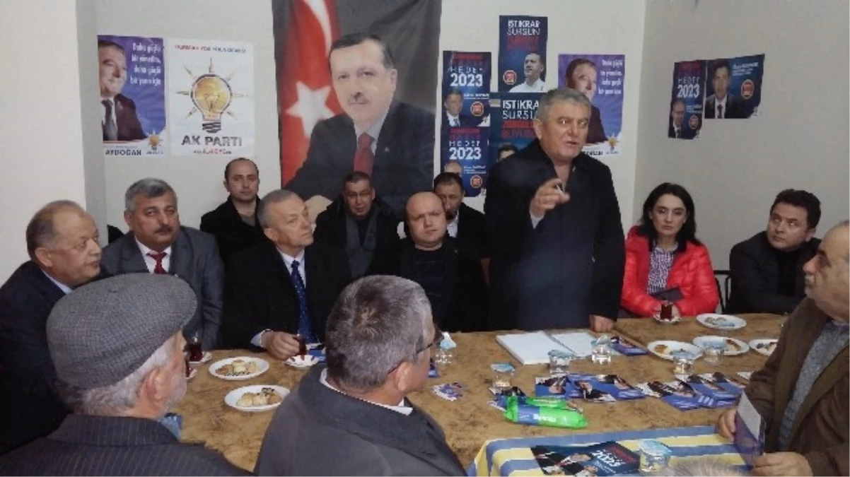 AK Parti Çaycuma Teşkilatı Nebioğlu\'nda Toplandı