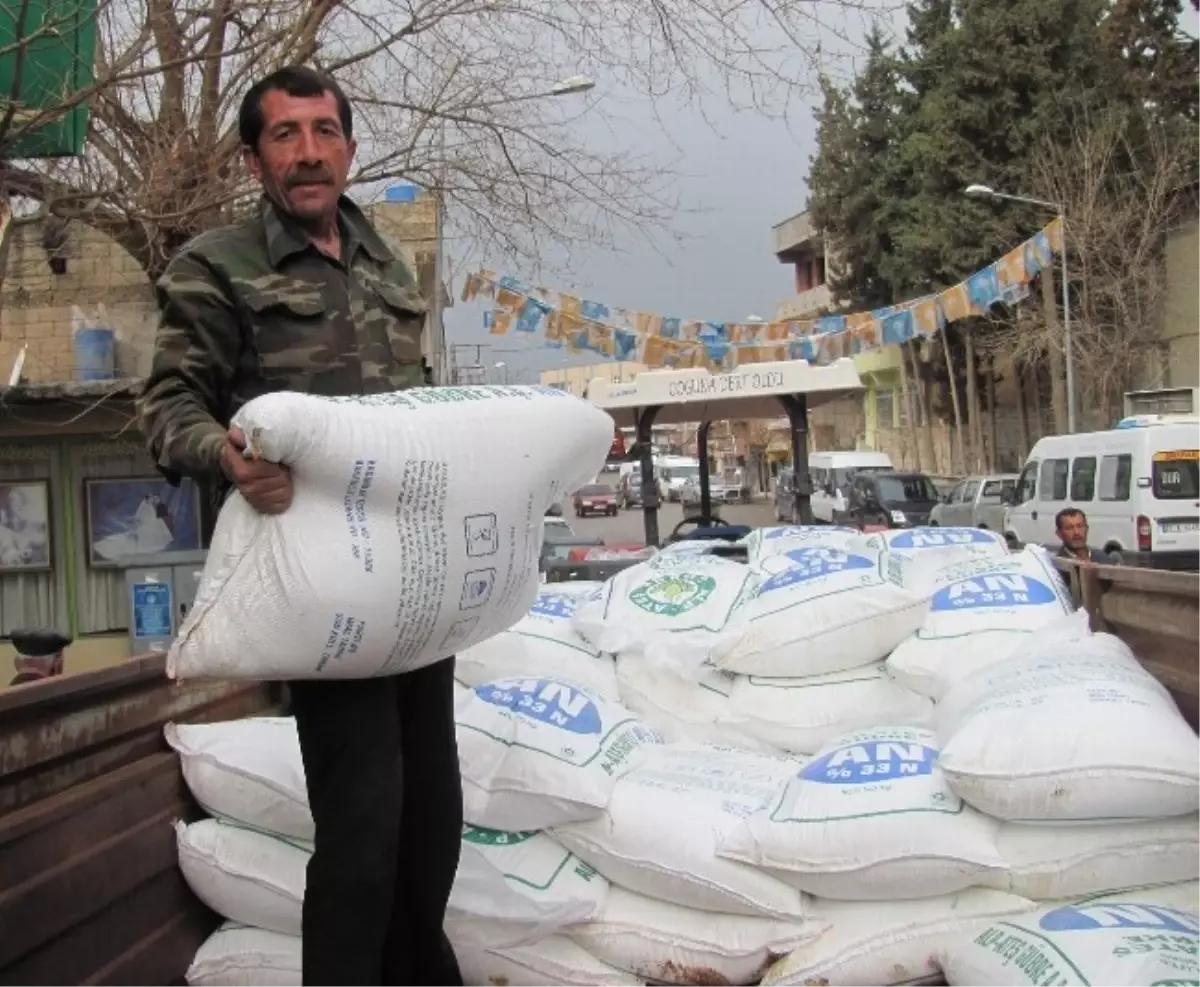 Araban\'da Bahar Gübresine Başlandı