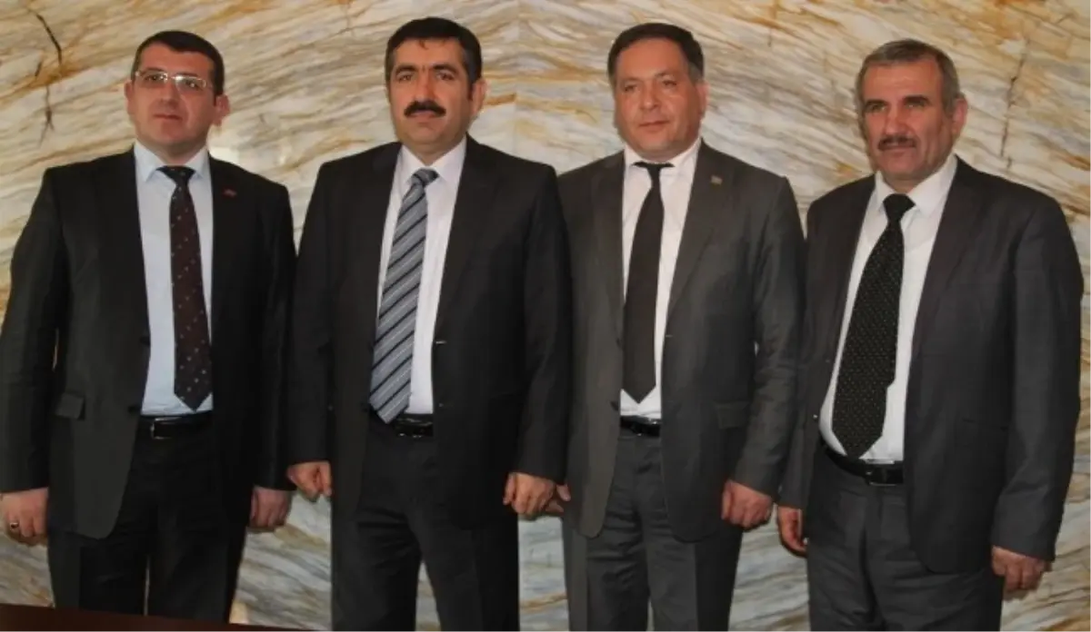 Azerbaycan Bdm Başkanı Ağayev\'den Vali Doğan\'a Ziyaret