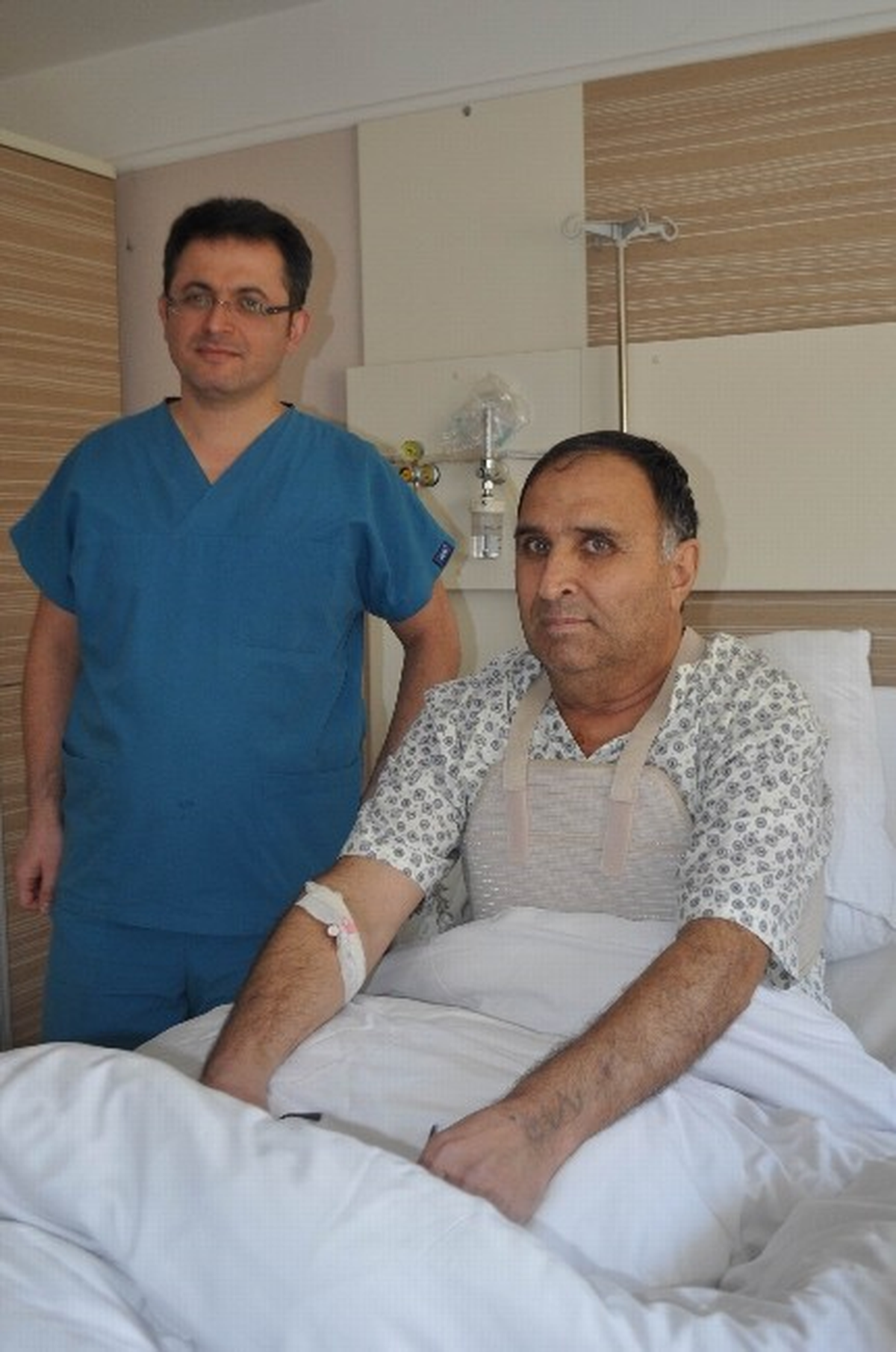 Bakü\'lü Hasta Dünyam Hastanesinde Şifa Buldu