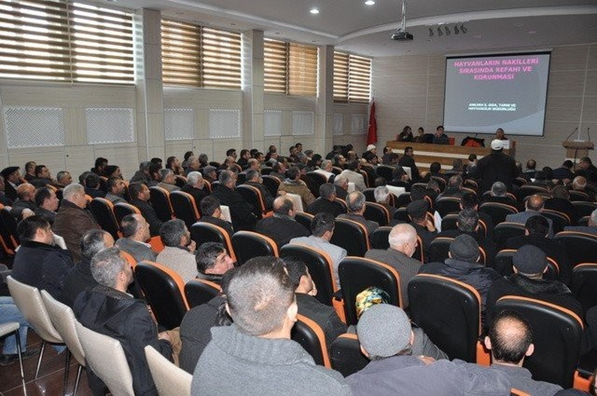 Bartın\'da Hayvanların Nakilleri Sırasında Refahı Eğitimi