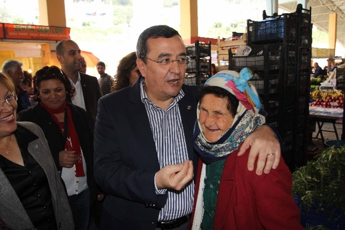 Başkan Batur da Alana Çıktı