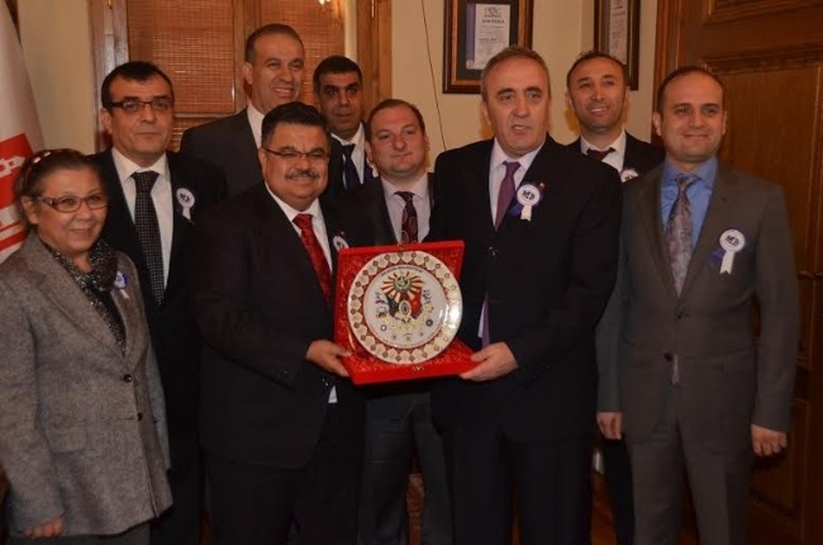 Bilecik Defterdarı Şahin\'den Başkan Selim Yağcı\'ya Ziyaret
