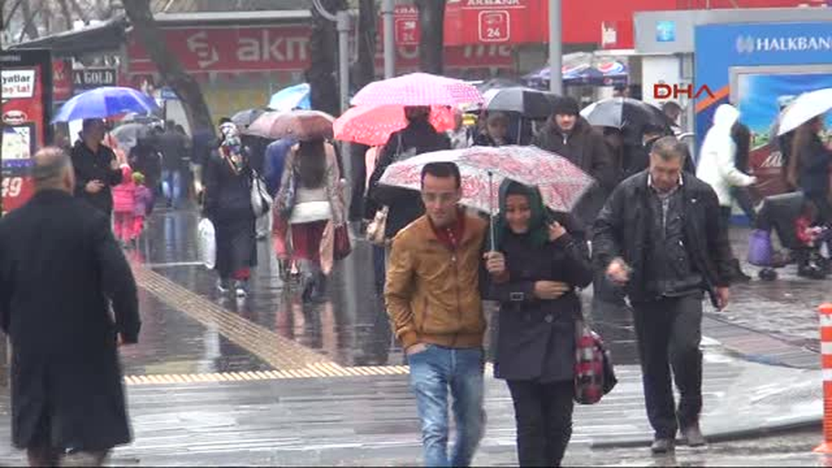 Kahramanmaraş\'ta Yağmur Sevinci