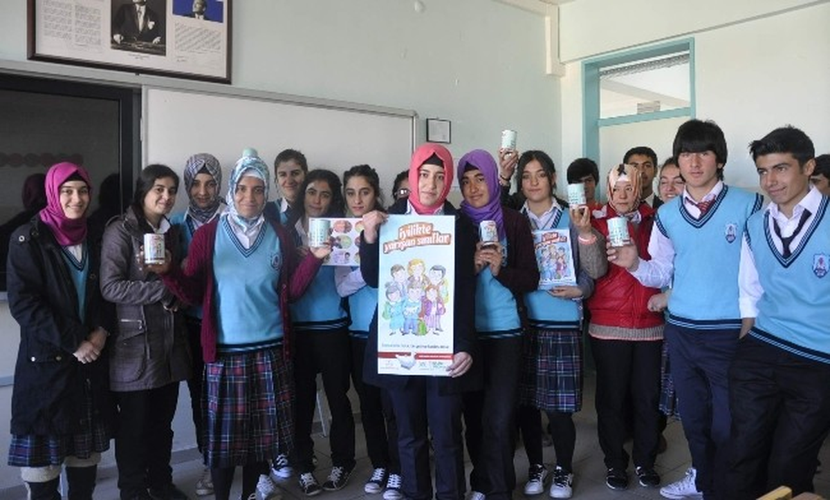 Kahta İMKB Anadolu Lisesinden Anlamlı Proje