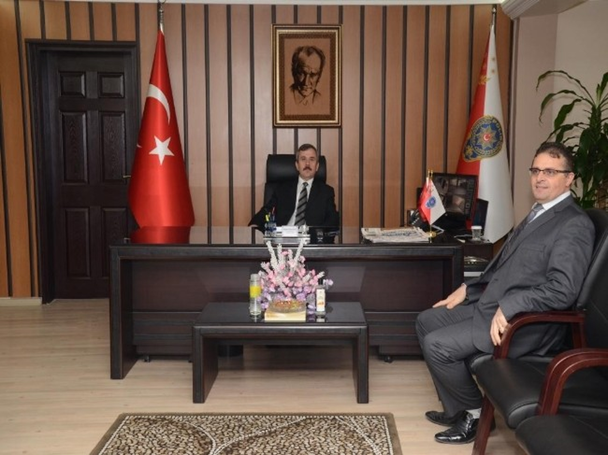 Kırklareli Çevre ve Şehircilik İl Müdürü Kalaycı\'dan İl Emniyet Müdürü Akay\'a Ziyaret