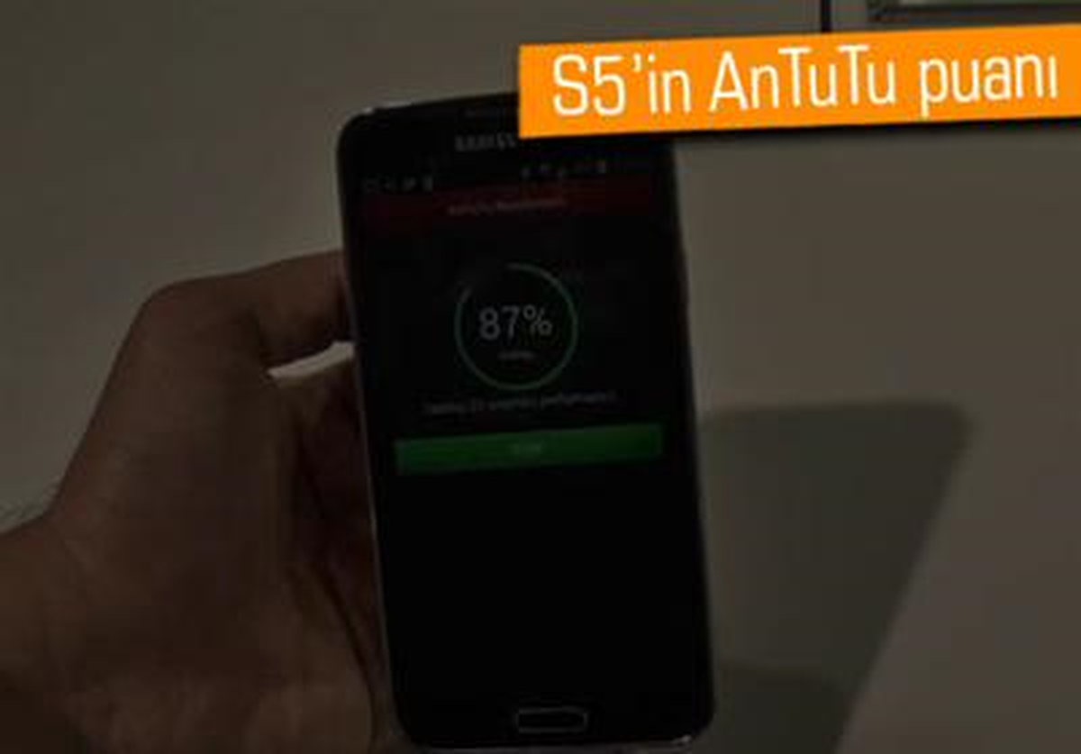 Mwc 2014: Samsung Galaxy S5'i Antutu'da Test Ettik!