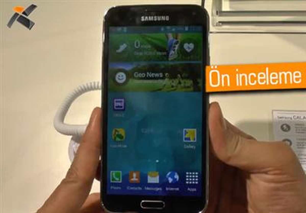 Mwc 2014: Samsung Galaxy S5 Yakın Bakış