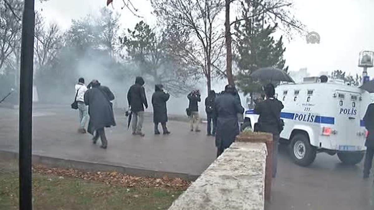 ODTÜ\'de Polis Müdahalesi