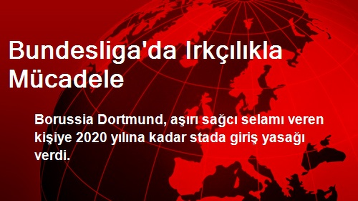 Bundesliga\'da Irkçılıkla Mücadele