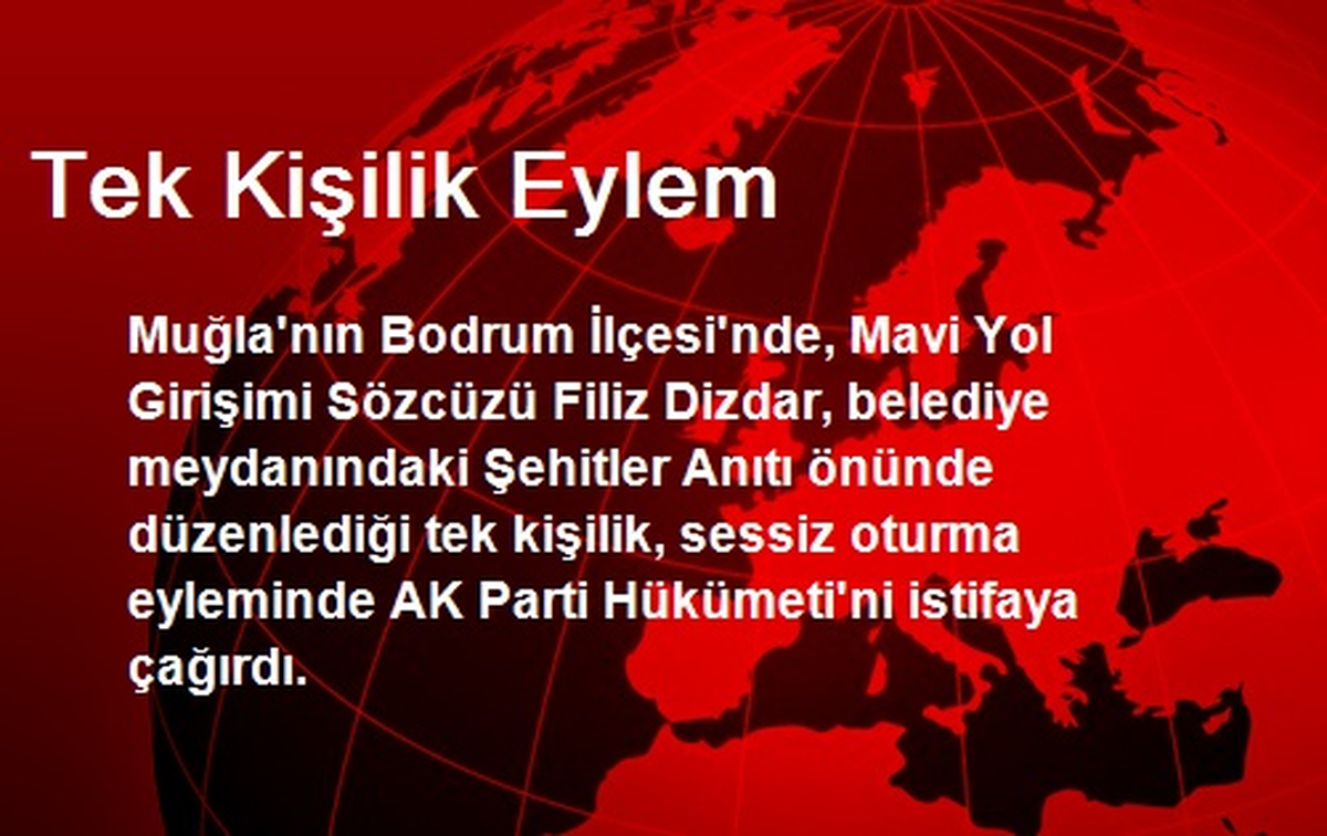 Tek Kişilik Eylem