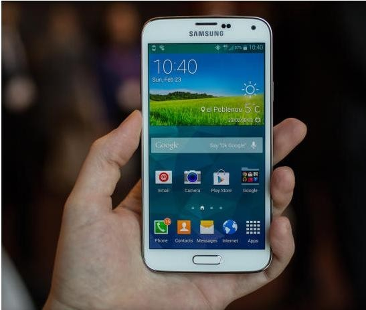 Samsung Galaxy S5 ile İphone\'a Savaş Açtı