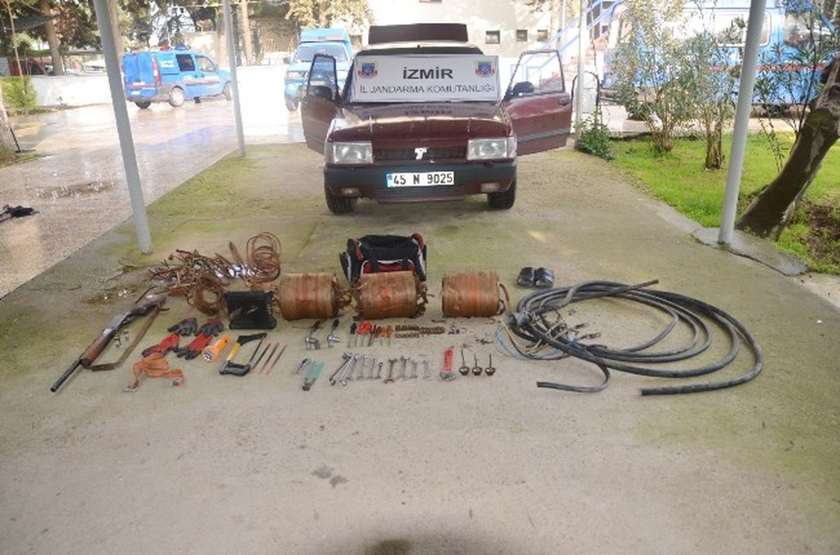 Trafo Hırsızları Yakayı Ele Verdi