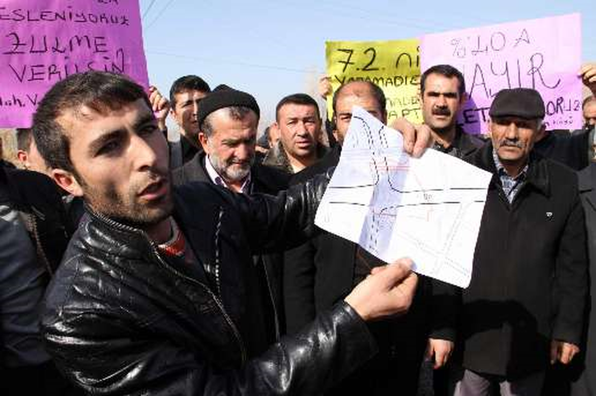Van\'da "İmar" Protestosu