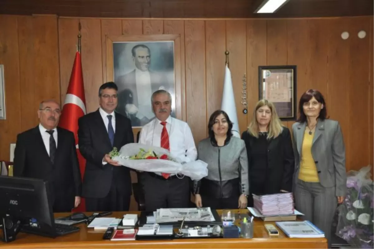 Vergi Dairesi Yöneticilerinden Keşan Belediyesine Ziyaret