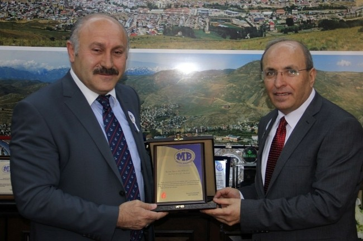 Vergi Haftası Münasebetiyle Belediye Başkanı Polat\'a Ziyaret
