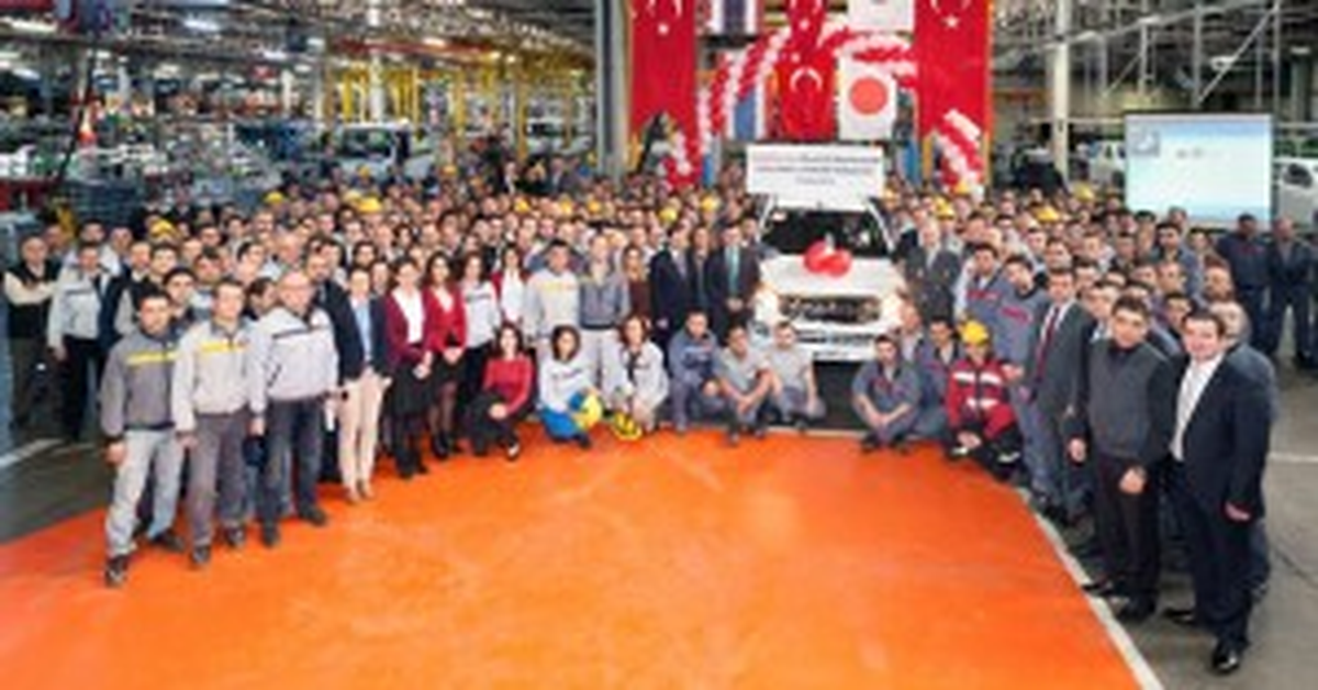 Yerli D-Max Üretimi Başladı
