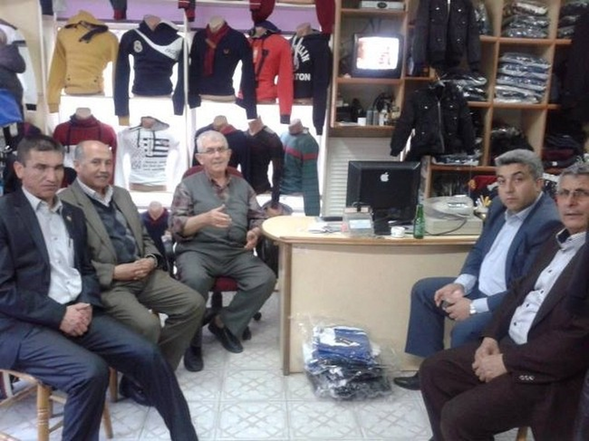 AK Parti Hisarcık Belediye Başkan Adayı Çalışkan\'ın Esnaf Ziyareti