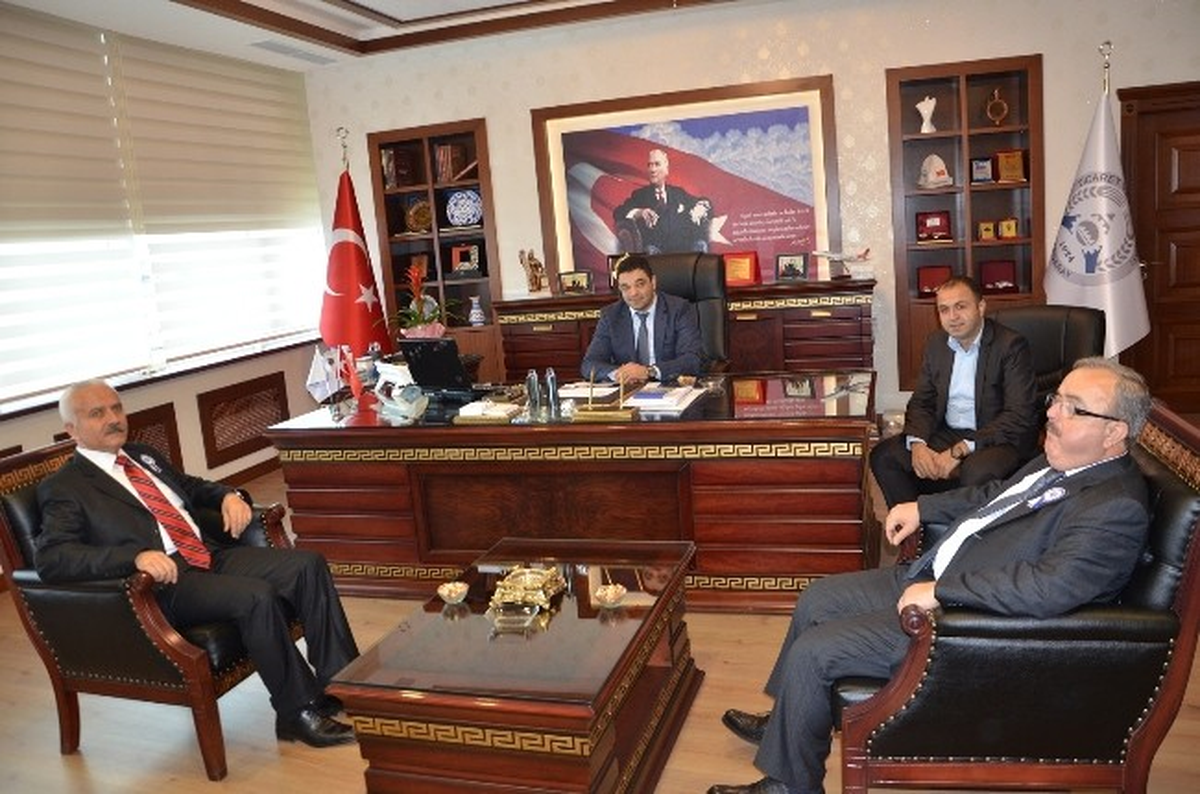 Aksaray Defterdarı Aykaş\'tan Atso\'ya Ziyaret