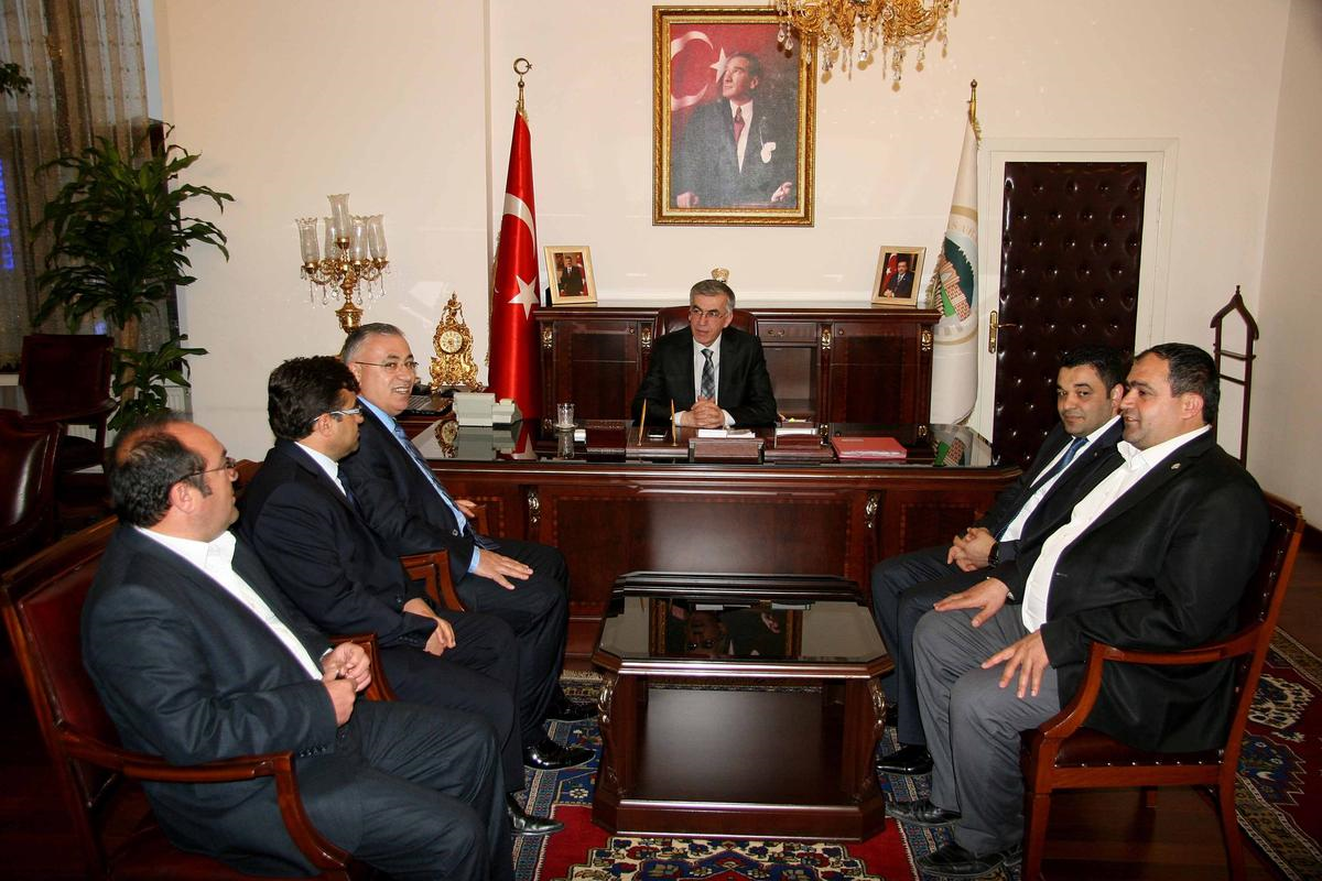 Aksaray Valisi Ataklı\'ya Hayırlı Olsun Ziyareti
