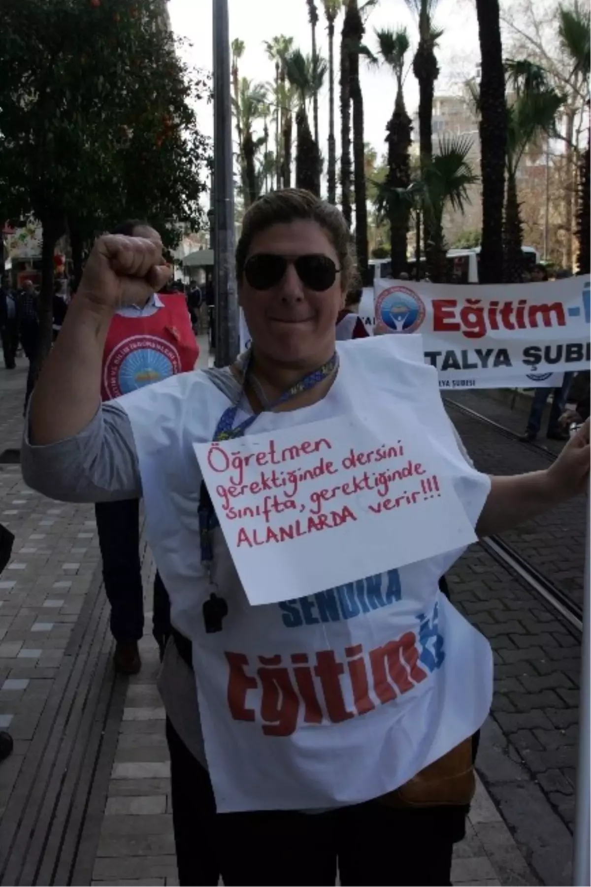 Antalya'da Protesto