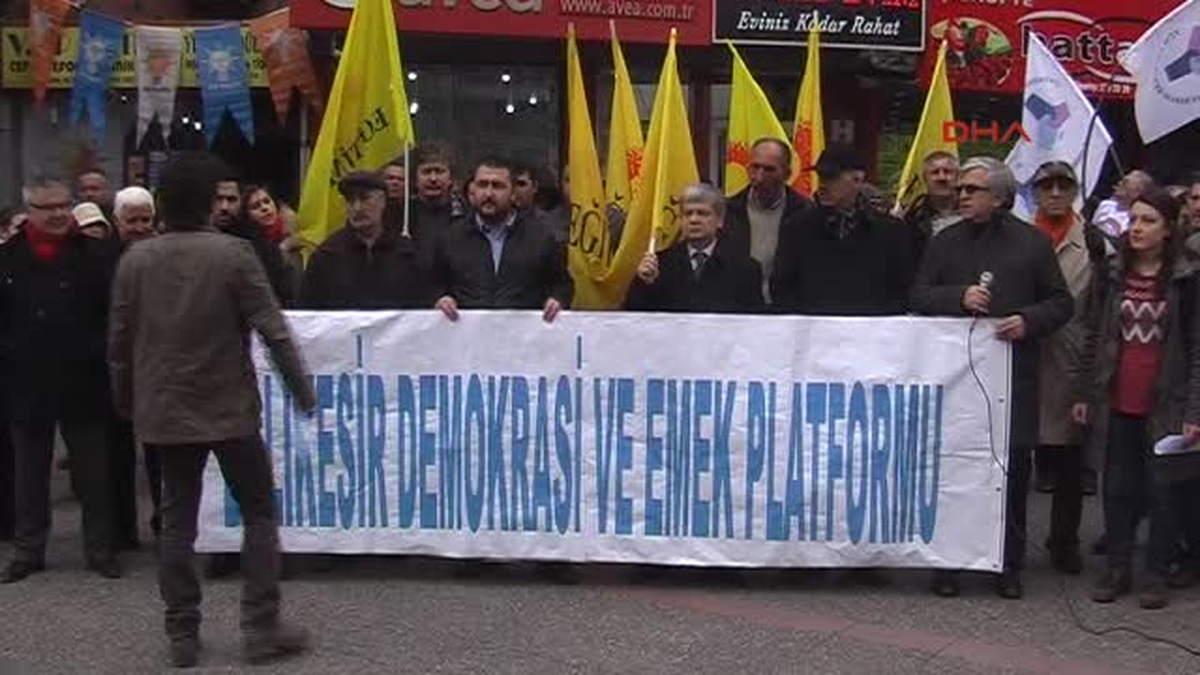 Balıkesir\'de Yolsuzluklara Protesto