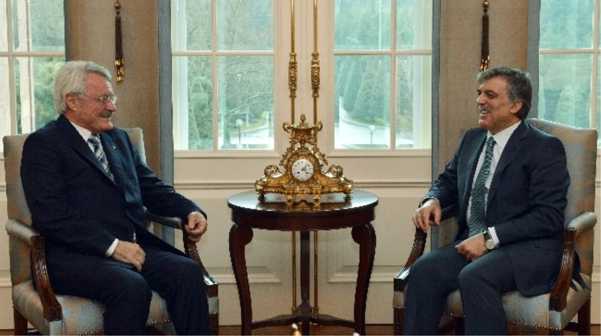 Başkan Tanık\'tan Cumhurbaşkanı Gül\'e Nezaket Ziyareti