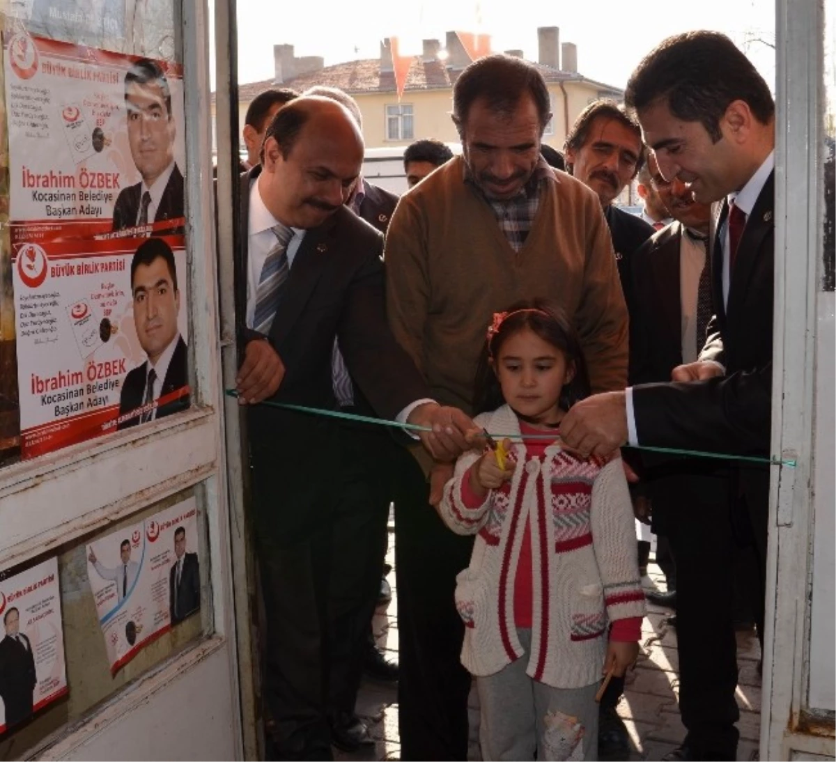 BBP Kocasinan Belediye Başkan Adayı İbrahim Özbek İkinci Seçim Bürosunu Açtı